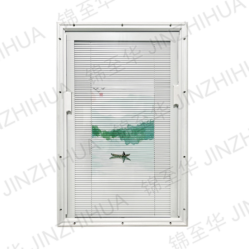 Sample installation integral blinds